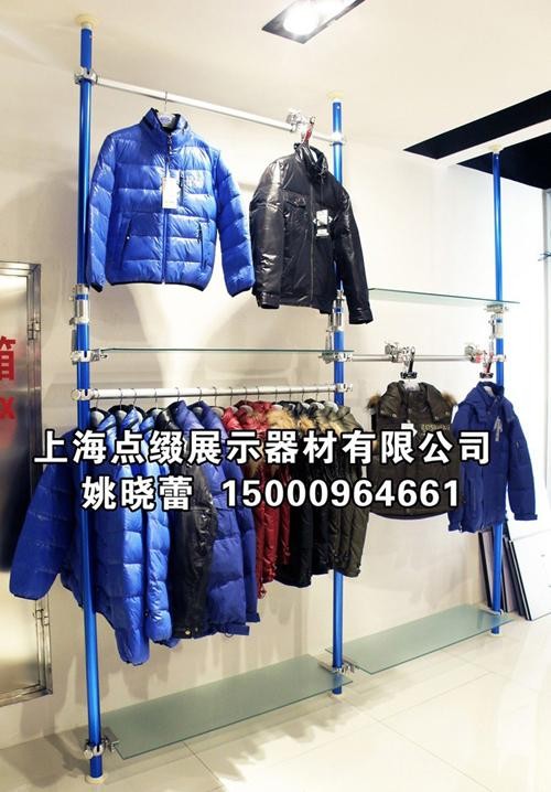 供应天地柱 服装架 陈列架 多功能架 组装架
